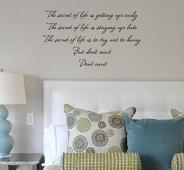 Secret to Life Wall Decal 