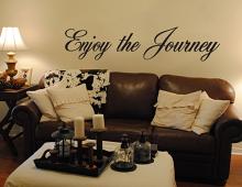 Enjoy the Journey Simple Wall Decal