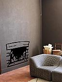 Fireplace Wall Decal