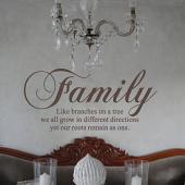 Family Branches Wall Decal 
