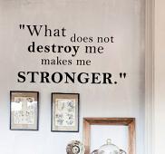 Stronger Wall Decal
