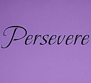 Persevere Wall Decal Item
