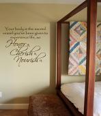 Sacred Vessel Wall Decal