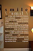 Smile Definition Wall Decal