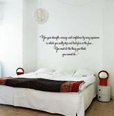 You Must Do Wall Decal