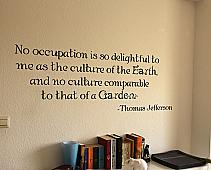 Thomas Jefferson Quote Wall Decal