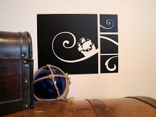 Pirate Wave Wall Decal