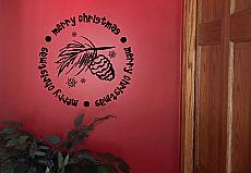 Merry Christmas  Circle | Wall Decals