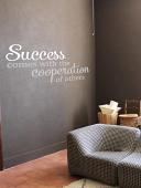 Success Cooperation Wall Decal