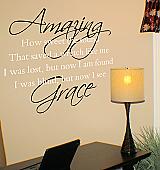 Amazing Grace Wall Decals