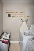 The Most Memorable Days II Laundry Wall Decal
