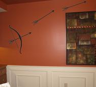 Bow and Arrow Wall Decal 