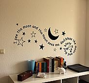 I See The Moon Wall Decal