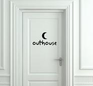 Outhouse Wall Decal