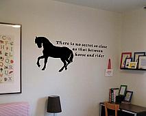 Horse And Rider Wall Decal