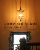 A Mighty Flame Alighieri Wall Decal