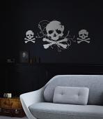 Jolly Roger And Minis Wall Decal