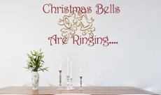 Christmas Bells Wall Decal