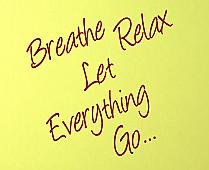 Let Everything Go Wall Decal