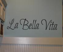 La Bella Vita Wall Decals