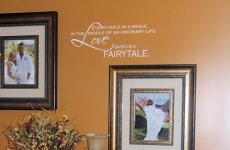 Love Gives Us A Fairytale Wall Decal