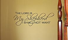 The Lord is my Shepherd Wall Decals