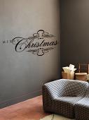 Merry Christmas  Elegant | Wall Decals