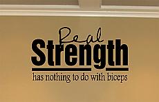 Real Strength Wall Decals