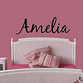 Name Design Wall Decal