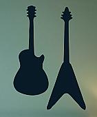 Extra Guitars Wall Decal