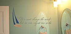 Adjust Our Sails Wall Decal