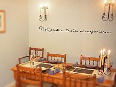 Not Just A Taste, An Experience Wall Decal