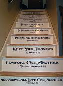 Family Rules Stair Decal 