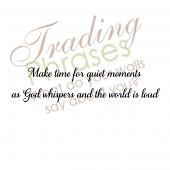 God Whispers Wall Decal