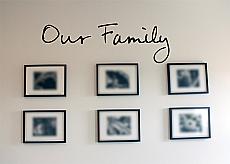 Our Family Wall Decal