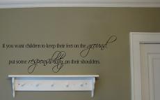 Put Some Responsibility On Shoulders Wall Decal
