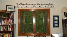 Quality Produces Success Wall Decal