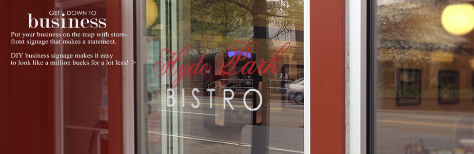 Business Signage Decals