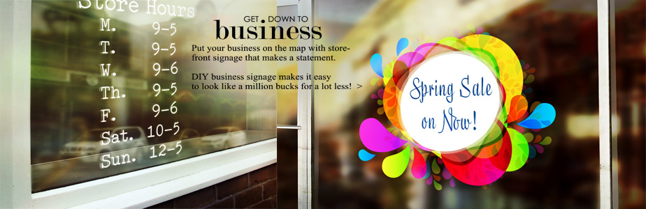 Business Signage Decals
